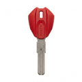 Ducati blanco chipsleutel Middle Cut rood – motorsleutel met transponder