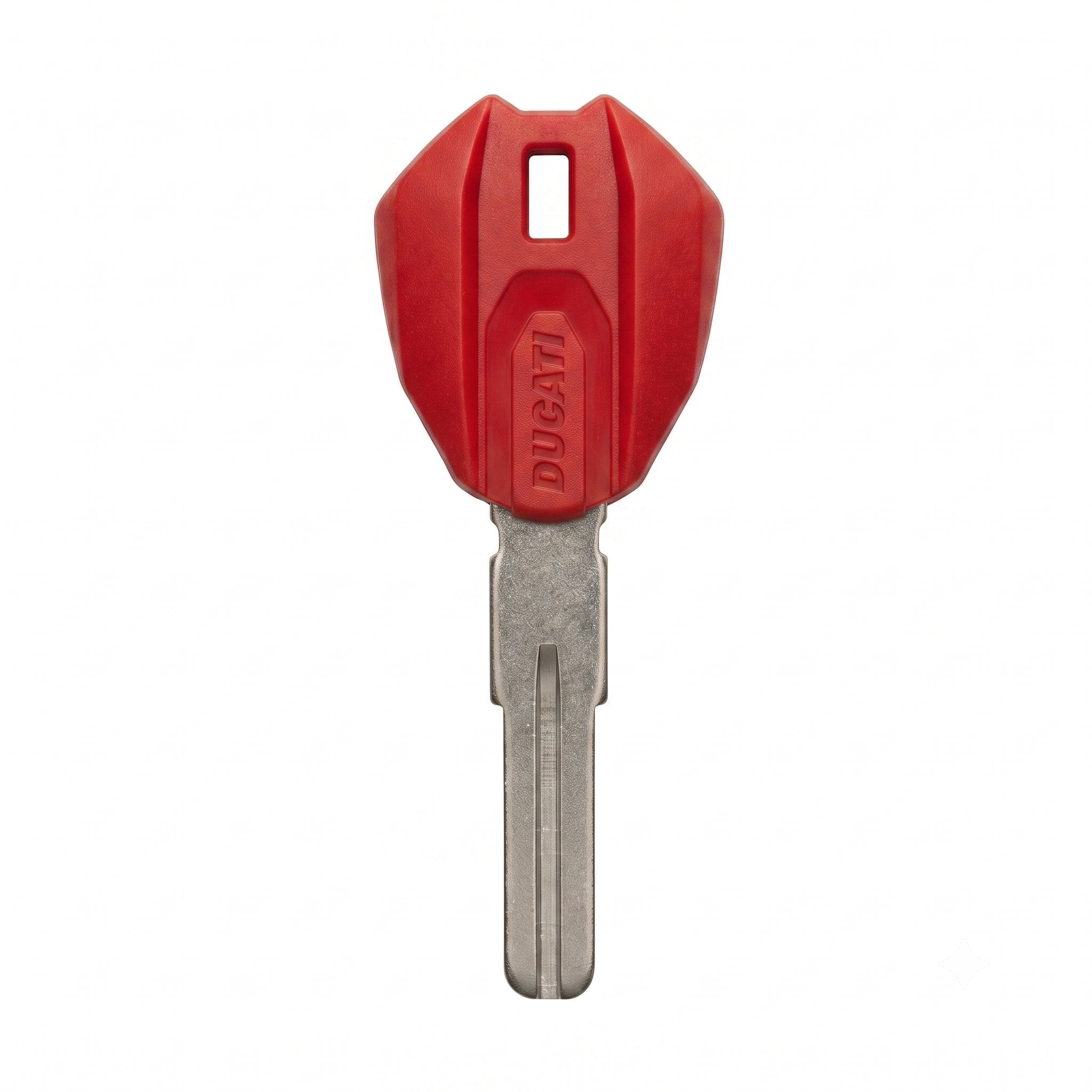 Ducati blanco chipsleutel Middle Cut rood – motorsleutel met transponder