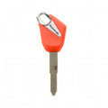 Kawasaki blanco chipsleutel Type C rood – motorsleutel met transponder