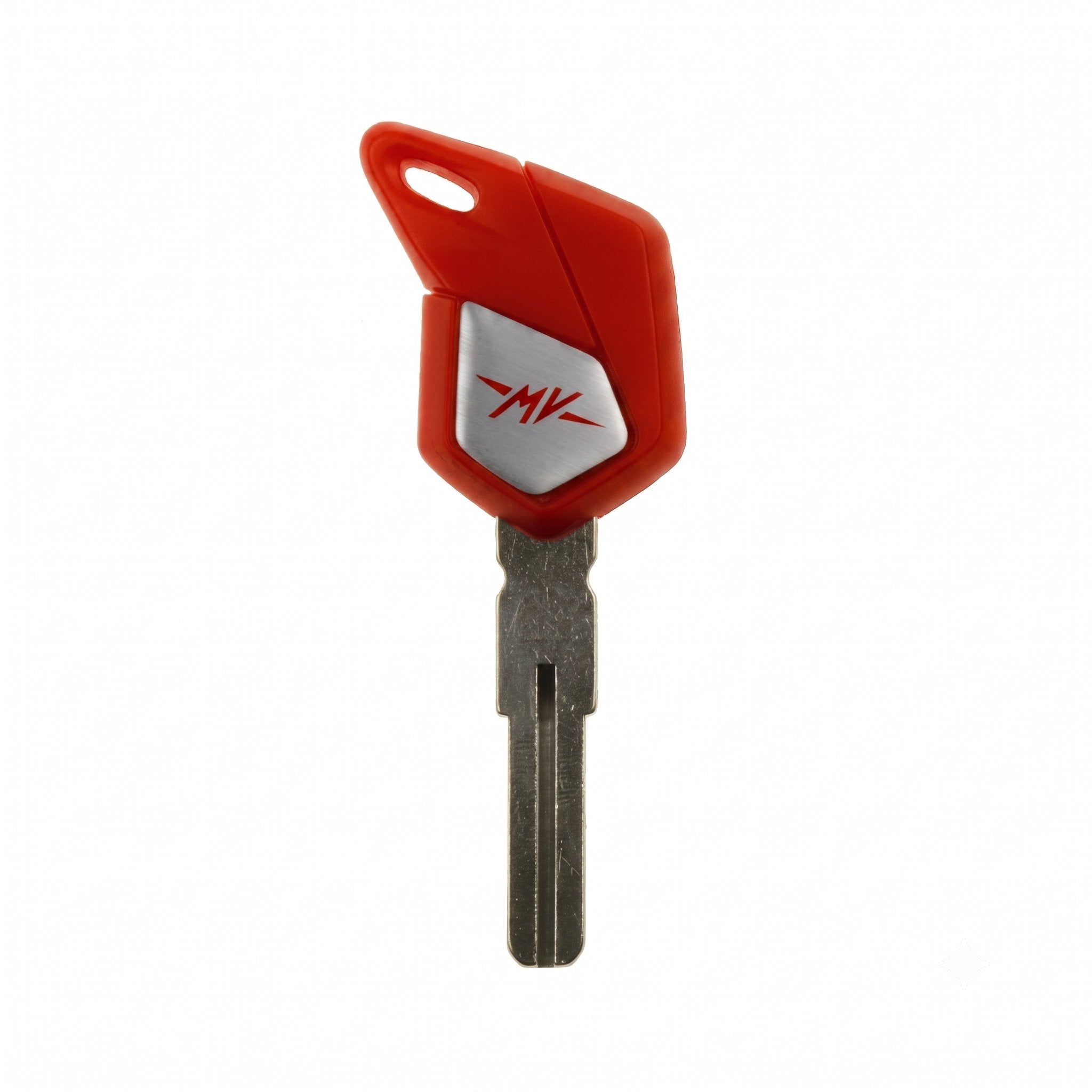MV Agusta chipsleutel Type B rood – motorsleutel met transponder